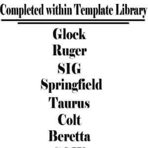 The Big Bundle 10 of the biggest name templates for design and laser engraving.