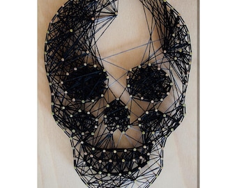 String Art DIY Kit "Boo! Just me" DIY. Creative DIY Kit.