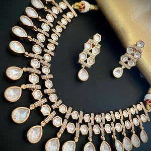 NS696 - Kundan Polki Set