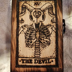 Tarotkaartdoos (De Duivel)