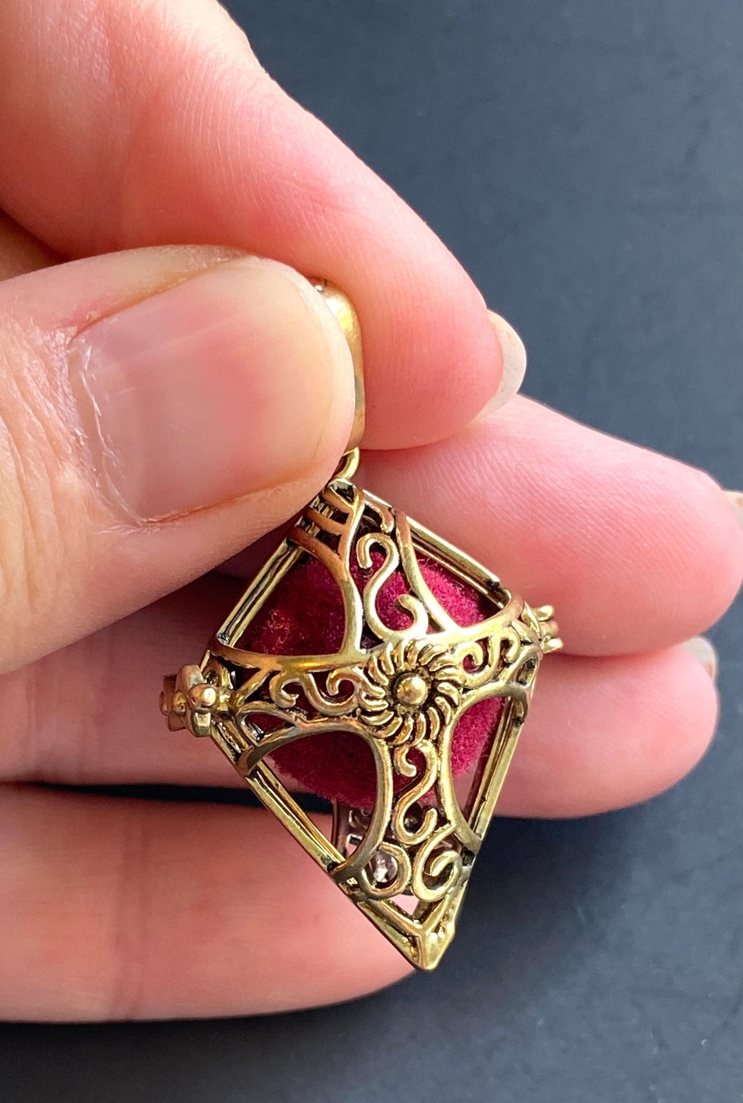 Urn Necklace Cross Urn Bronze Urn Necklace Diffuser Etsy