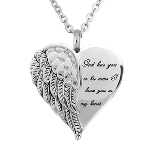Necklace for 2024 ashes for husband