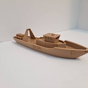 Customizable Toy Boat. Fishing Boat. Crab Boat, 3D Printed, From