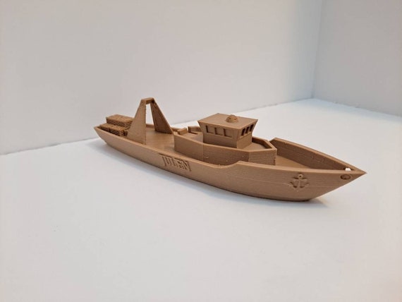 Customizable Toy Boat. Fishing Boat. Crab Boat, 3D Printed, From  Biodegradable PLA Plastic. for Play Time, Pool Time, Bath Time. -   Finland