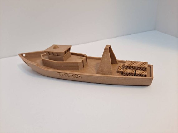 Customizable Toy Boat. Fishing Boat. Crab Boat, 3D Printed, From  Biodegradable PLA Plastic. for Play Time, Pool Time, Bath Time. -   Finland