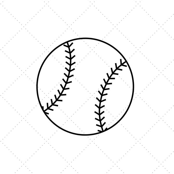 Basketball or Softball Digital File SVG, JPEG, PNG, and pdf - Instant Digital Download - great for Cricut or Silhouette Cameo, svg cut file