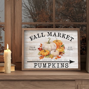 Poster di zucca, poster autunnale, decorazione autunnale, zucche, zucca, autunno, Halloween, poster di decorazione autunnale,