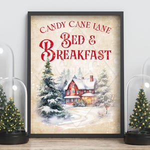 Christmas poster, Christmas decoration, Vintage poster, Traditional Christmas, Vintage Christmas poster, Christmas house