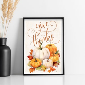 Poster di zucca, poster autunnale, decorazione autunnale, zucche, zucca, autunno, Halloween, poster di decorazione autunnale,