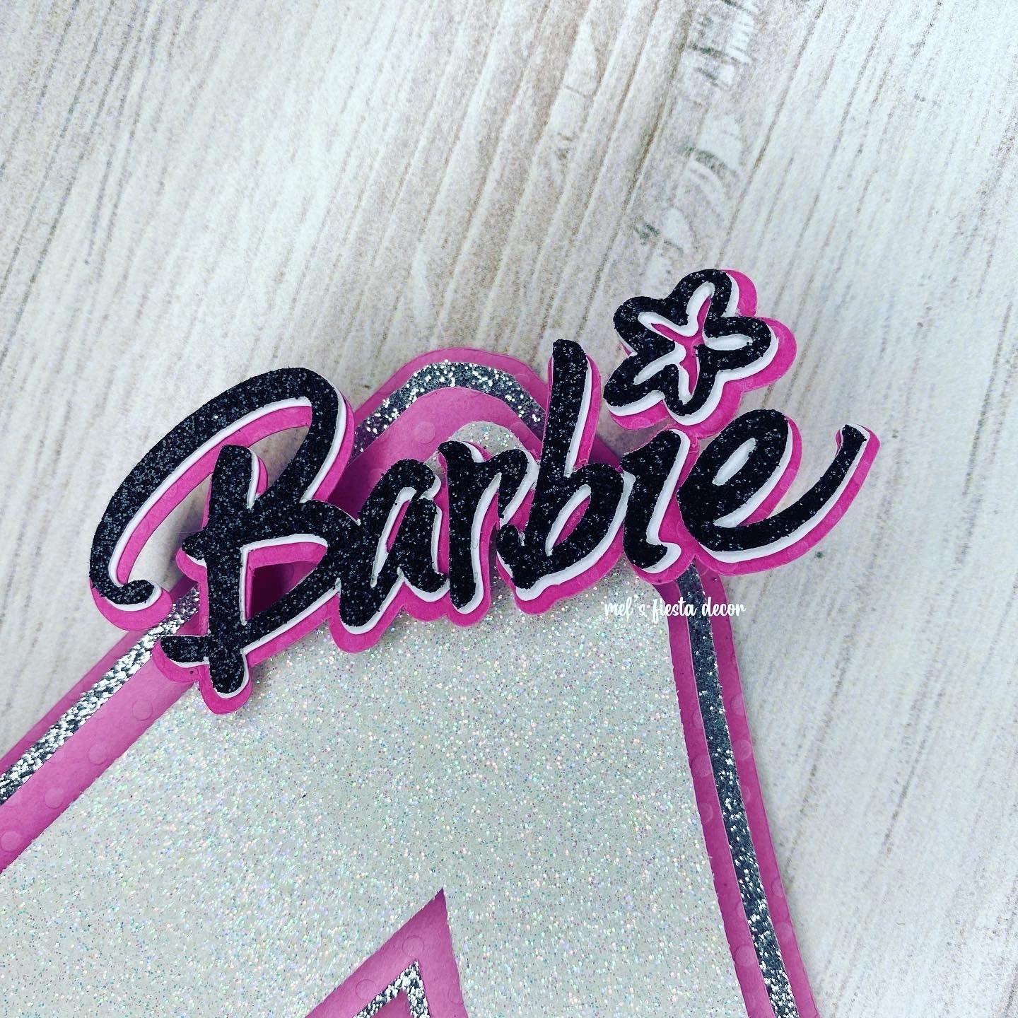 3D Doll Cake Topper Pink Party Décor Barbie Birthday Party - Etsy UK