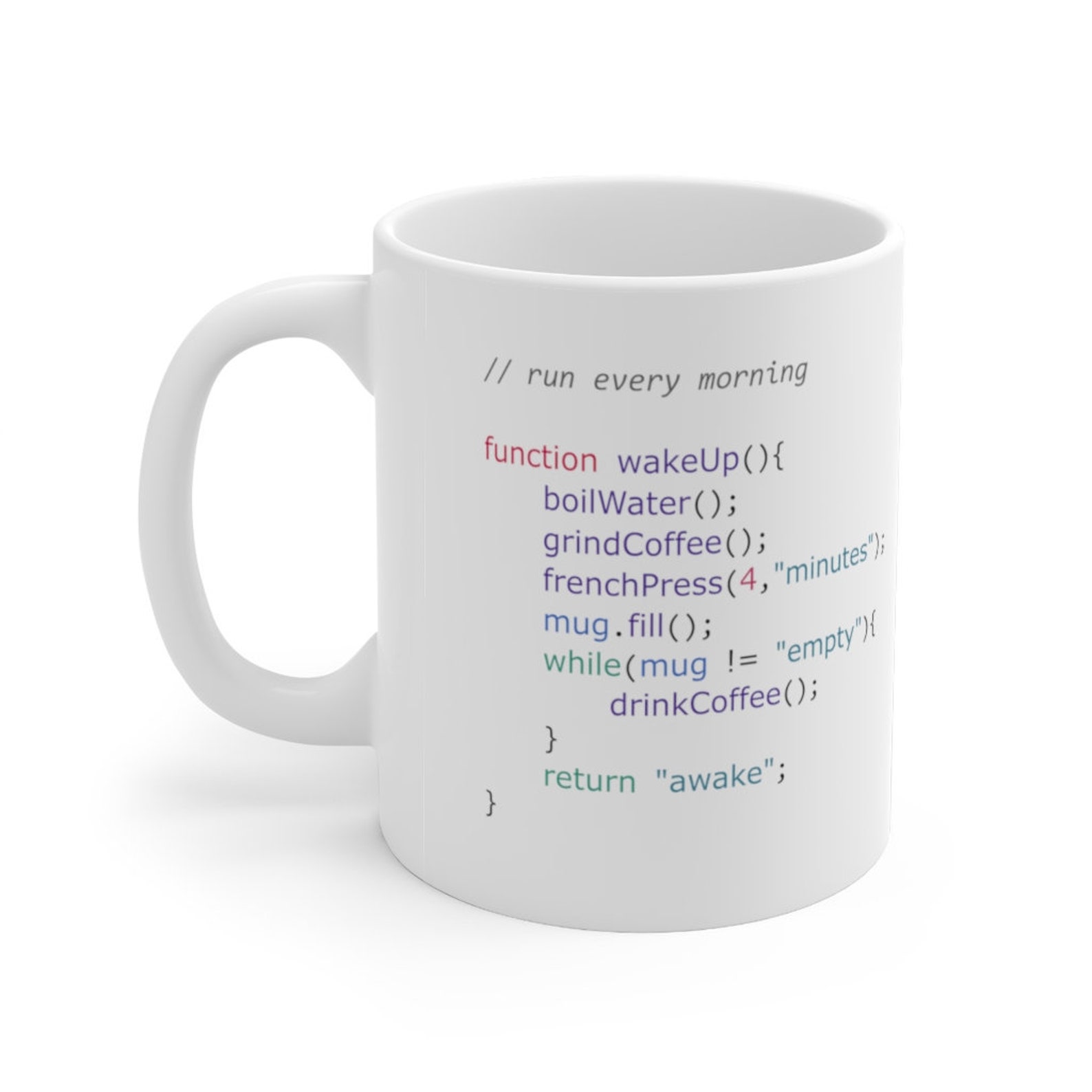 JavaScript Programming Coffee Mug | Etsy