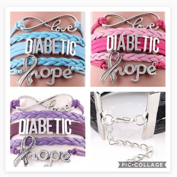 Diabetes Bracelet Etsy