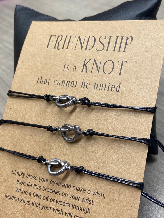 Set of clearance three friendship bracelets