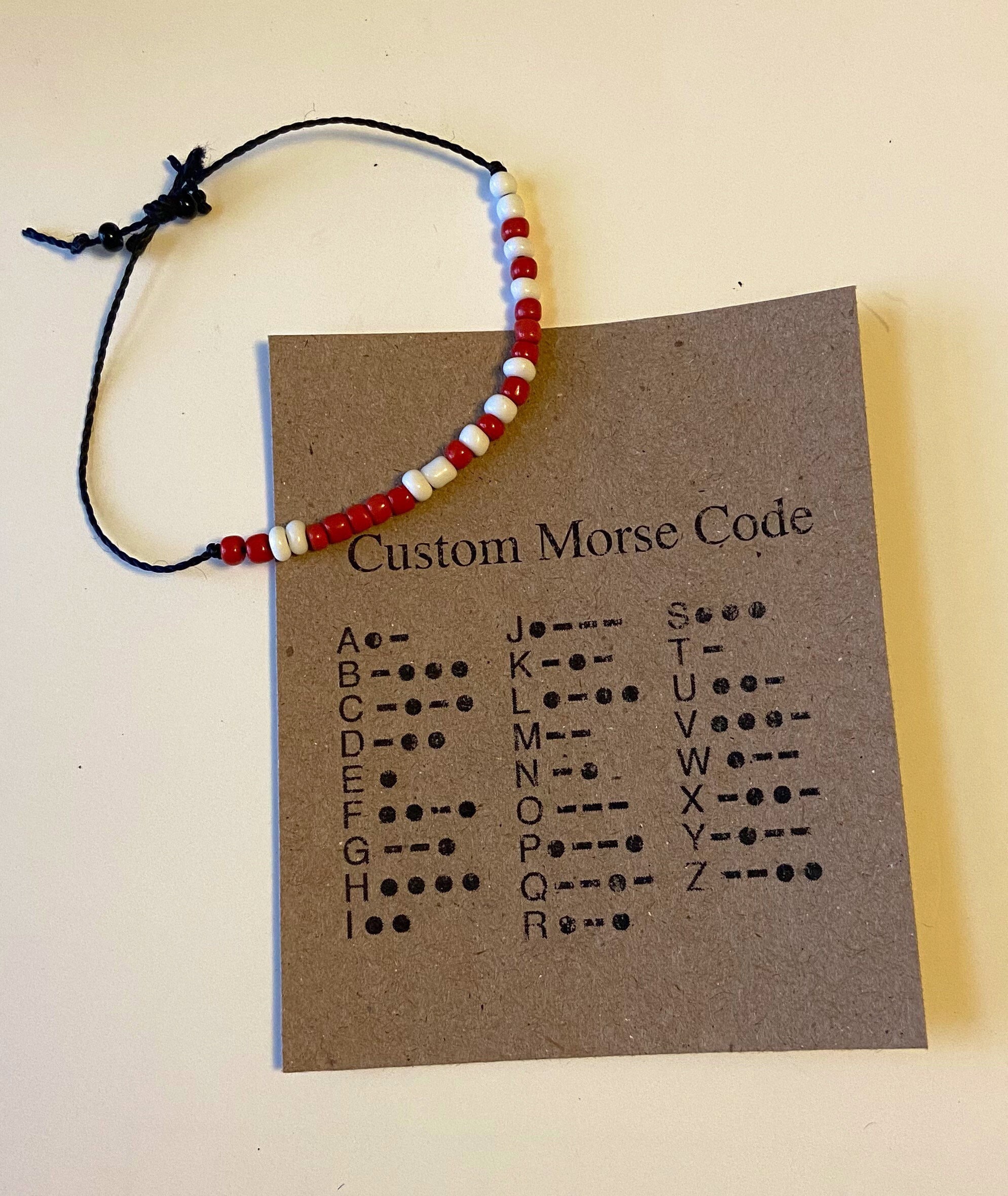 Custom Morse Code, Personalized Jewelry, Unique Gift for Him, Gift for Her,  Best Friend Gift, Coworker Gift, for Woman / Man / Girl / Boy 