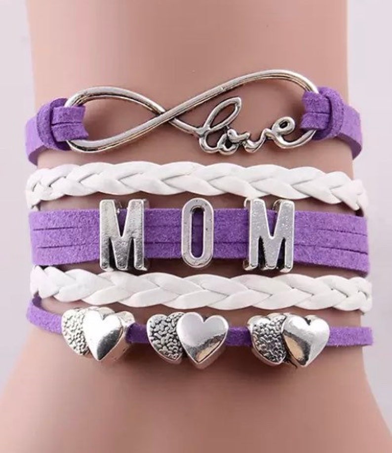 bracelets for mom from kids mother gift bracelet for mom gift for new mom Gift for mom new baby baby shower Mother\u2019s Day personalized