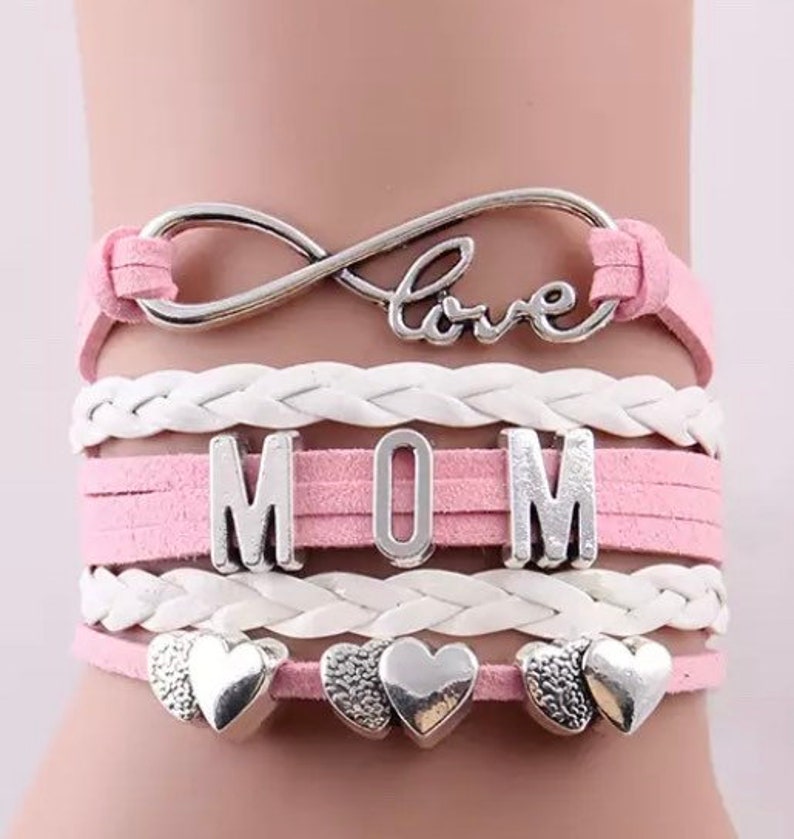 bracelets for mom from kids mother gift bracelet for mom gift for new mom Gift for mom new baby baby shower Mother\u2019s Day personalized