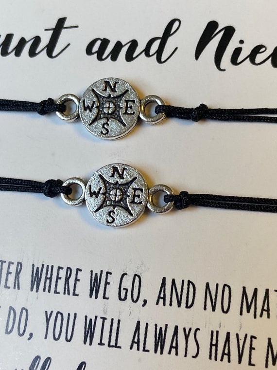 Aunt and niece shop matching bracelets