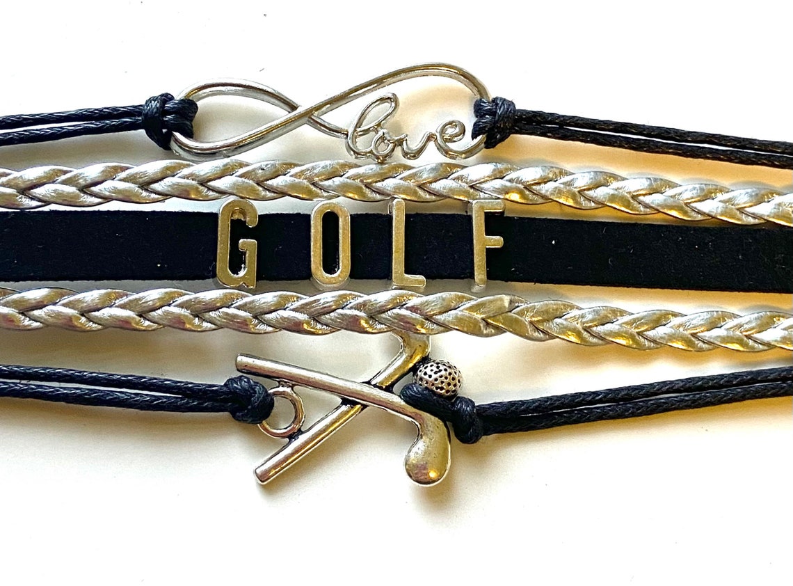 Golf Bracelet Golfer Gifts Girl Golf Golf Gift for Player Etsy