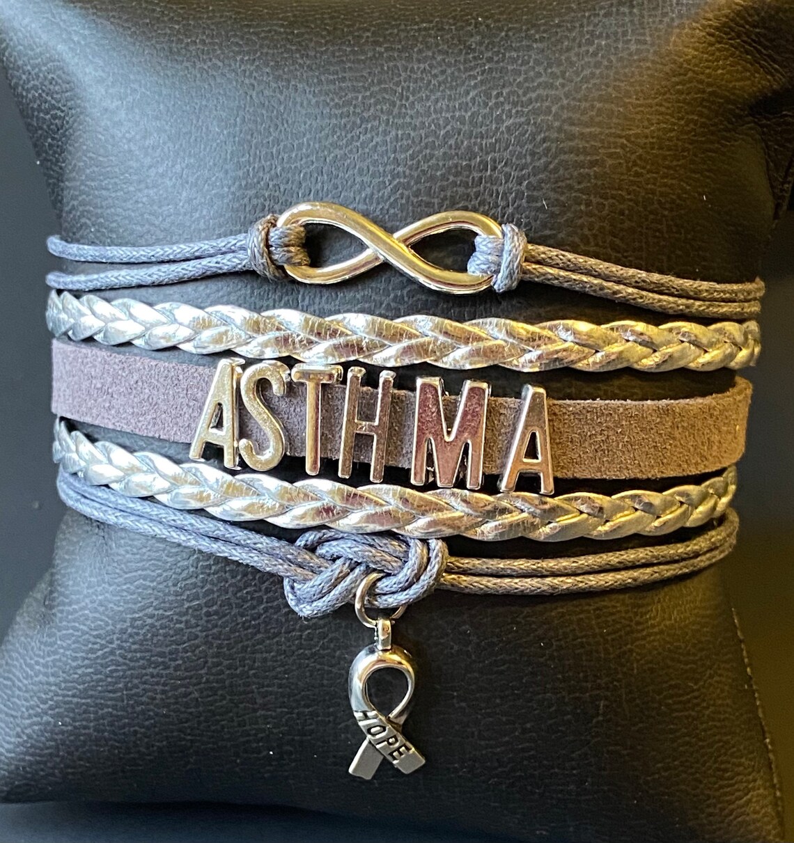 Asthma Medical ID Bracelet Asthma Medical Identification Etsy