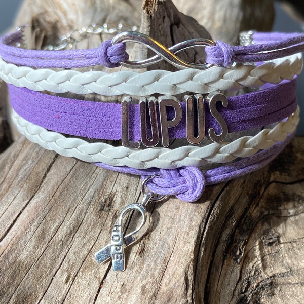 Lupus, Lupus Awareness, Lupus Jewelry, Lupus Bracelet, Lupus disease, Jewelry for Lupus Identification, Medical ID Lupus, Lupus Symbol