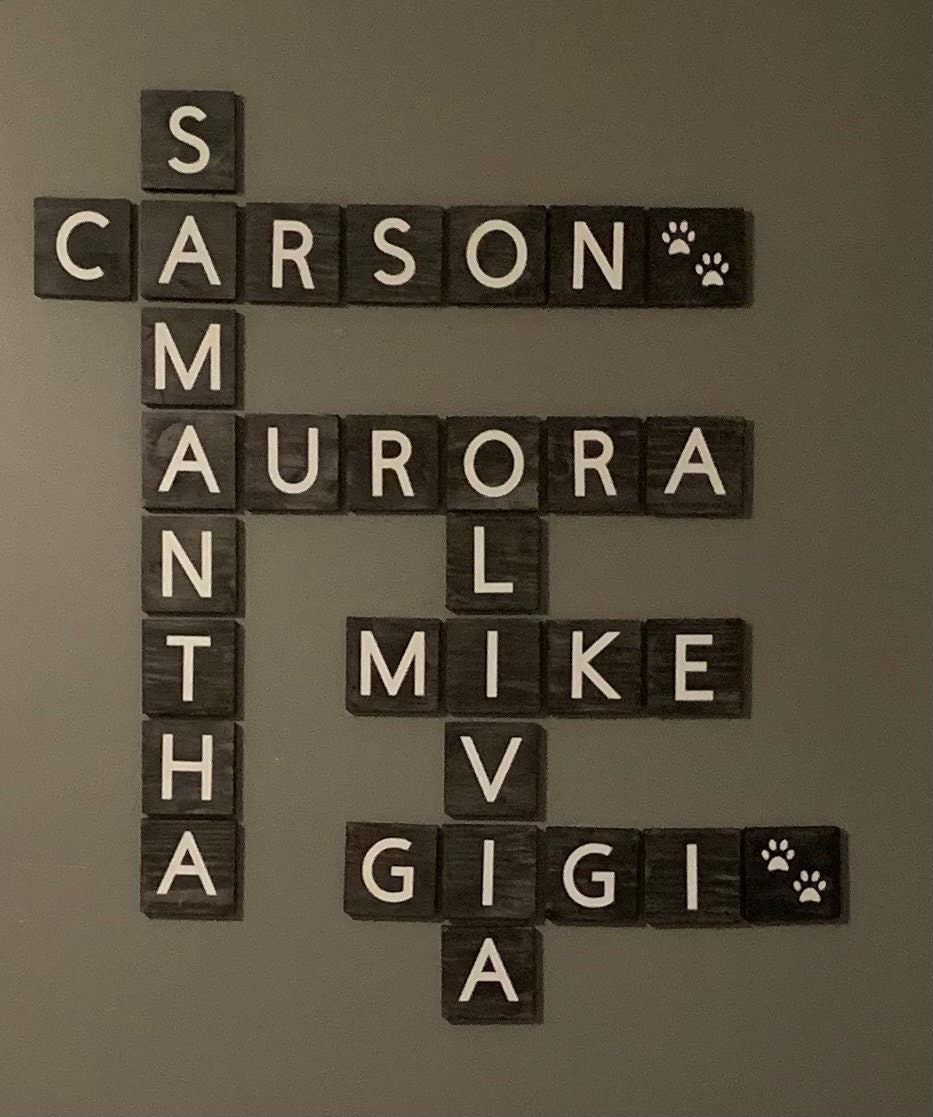 Azulejos Scrabble personalizados | Etsy