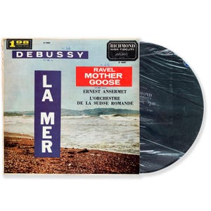 Debussy &quot;La Mer&quot; & Ravel &quot;Mother Goose&quot; Vinyl - Richmond High Fidelity, 50s-60s