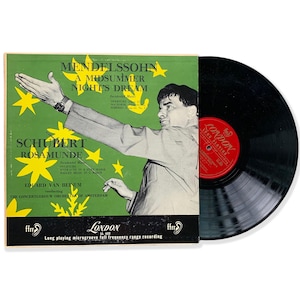 Vintage 50s Mendelssohn and Schubert Vinyl – A Midsummer Night&#39;s Dream & Rosamunde | 12&quot;