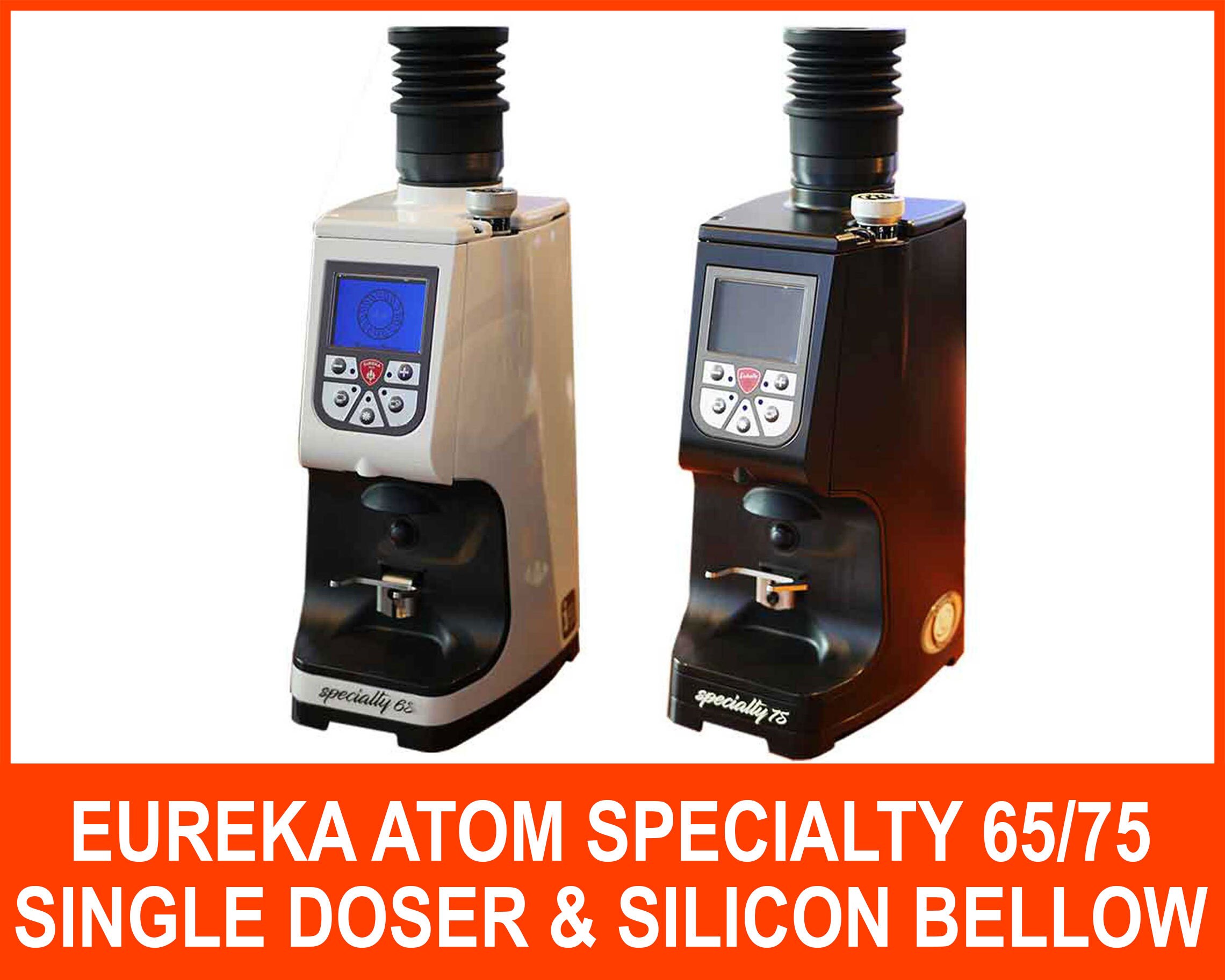 Eureka Atom Single Doser Hopper attachment for zero retention grindin…