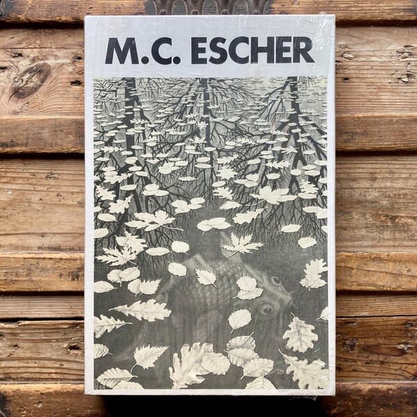 1983 SEALED M.C. Escher "Three Worlds" 1000 Piece Jigsaw Puzzle, Vintage 1980s, MC Illusion Artwork, Selegiochi, Milano, Italy