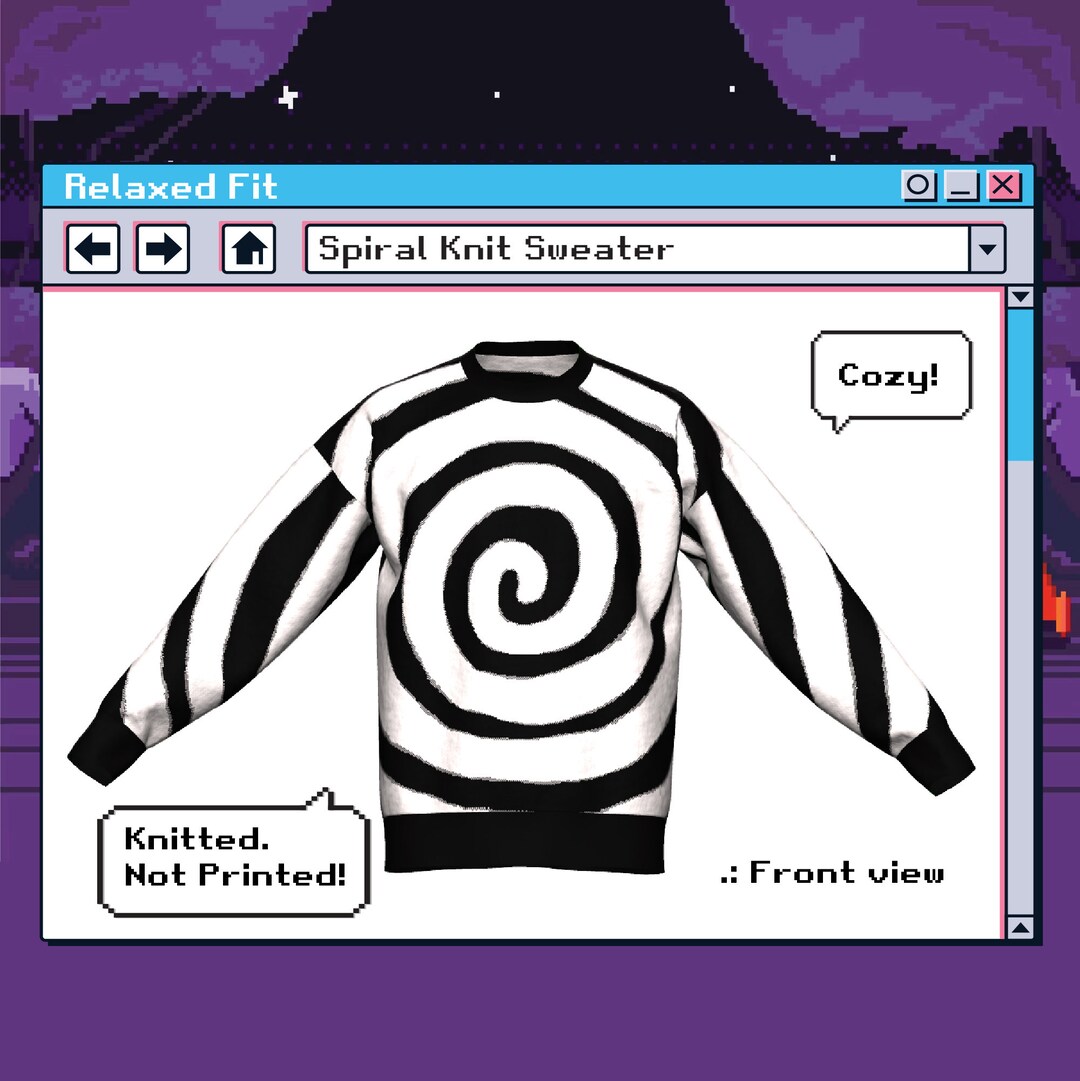 White Spiral of Life Art Sweatshirt