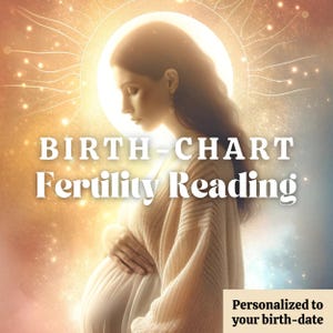 Leitura de Fertilidade - Mapa Astral Personalizado | Astrologia Fertilidade | Contrato de Alma | Análise de Mapa Astrológico