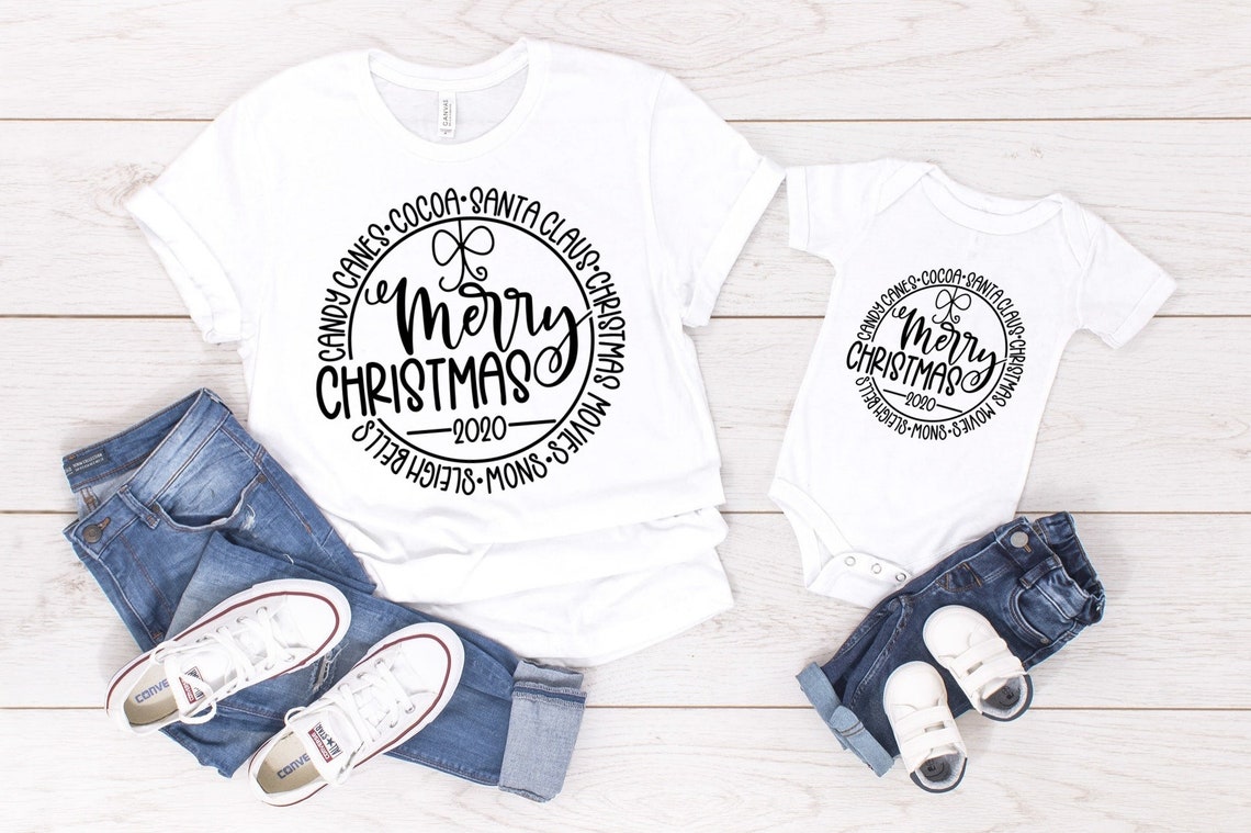Joyeux Noël 2020 T-shirt adulte à manches courtes | Etsy Joyeux Noël 2020 T-shirt adulte à manches courtes | Etsy