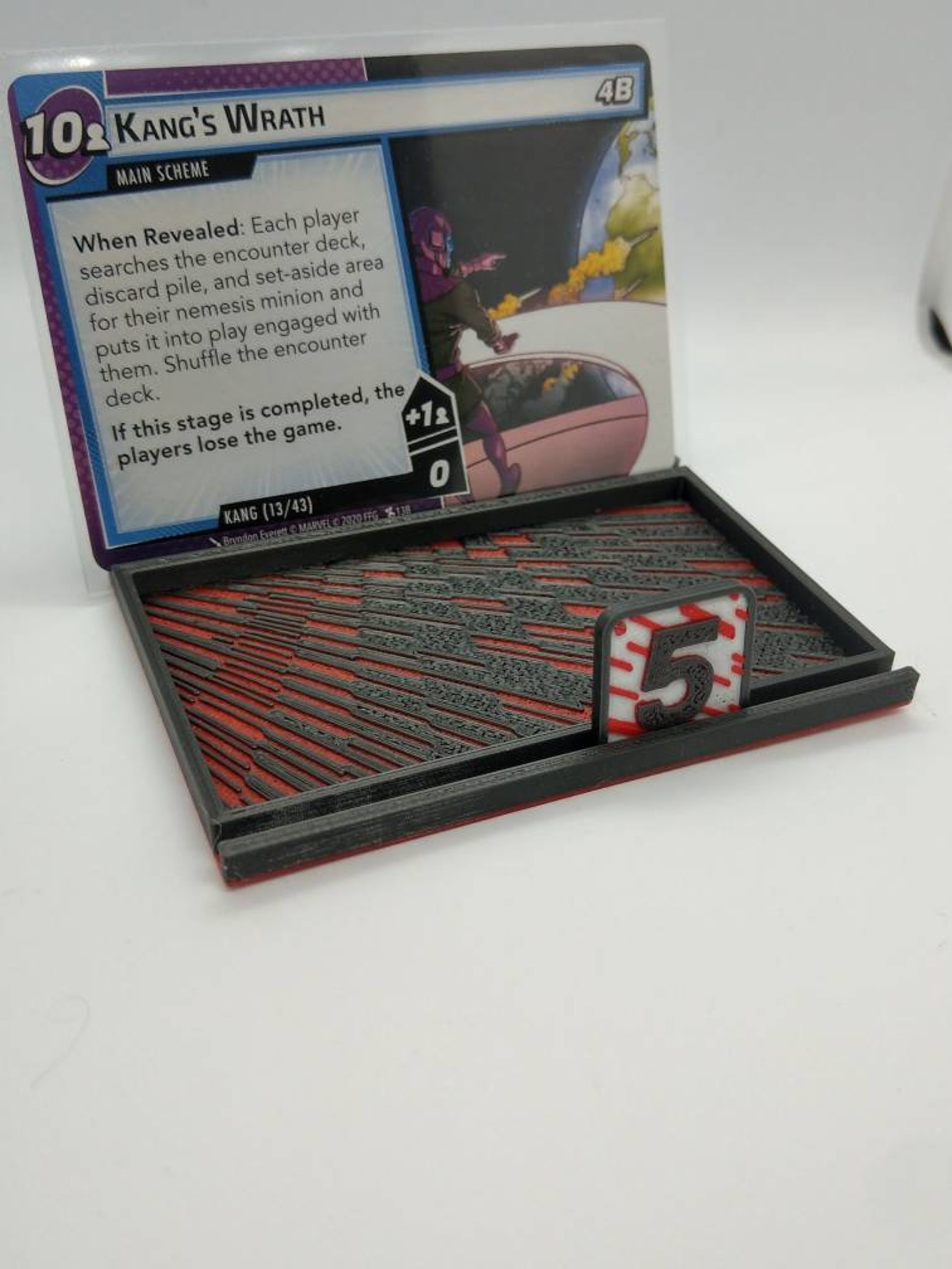 Marvel Champions Compatible Villain Stand And Scheme Card Etsy UK