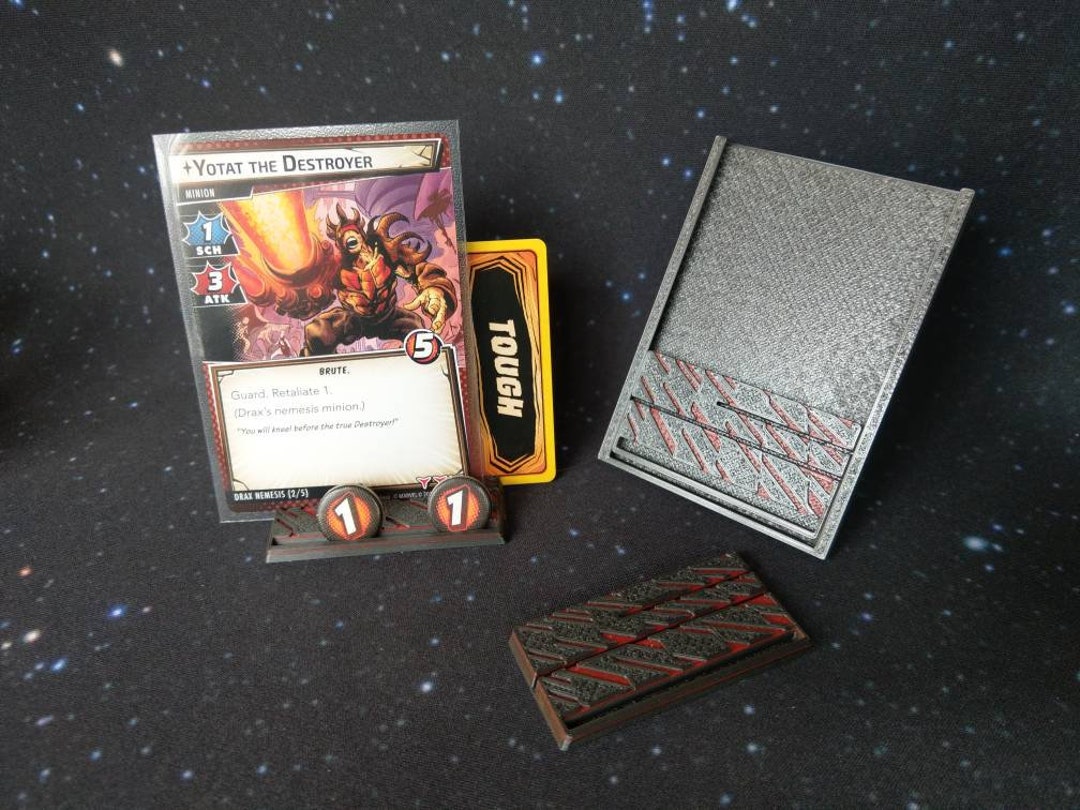 Marvel Mini Base Marvel Champions Compatible Minion Base and Card Stand - Etsy