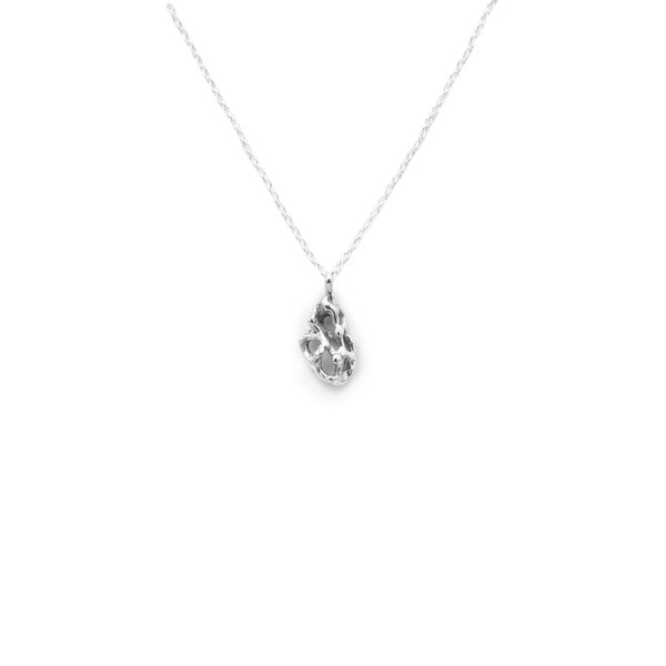Silver Organic Necklace main image 1