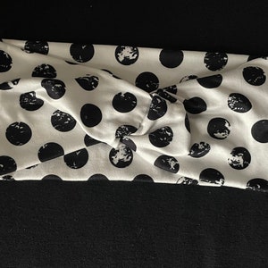 White with Black Dot