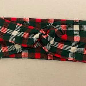 Red and Green Plaid