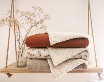 Plaid Double Gaze Etsy France