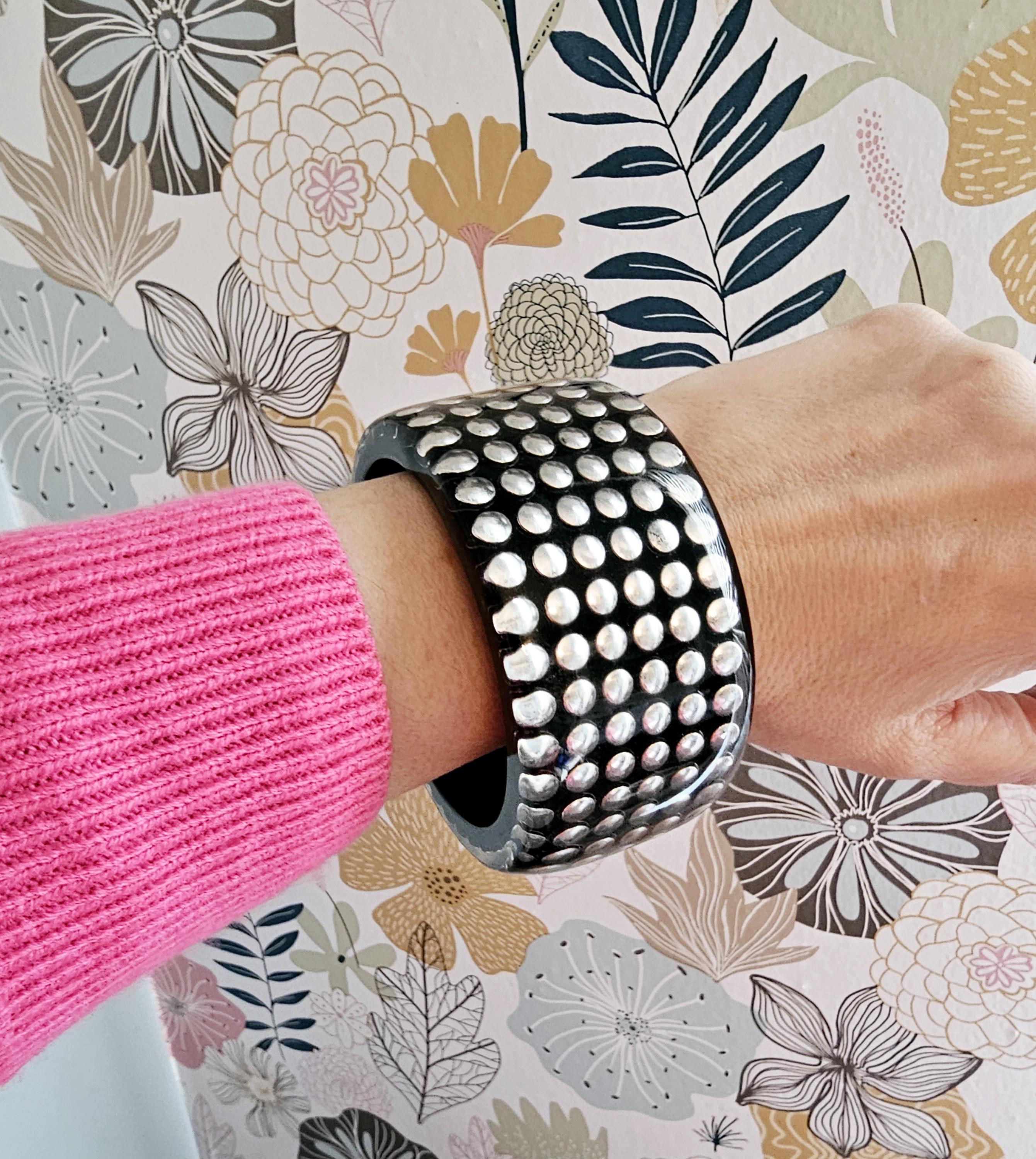 80s Studded Bracelet - Etsy