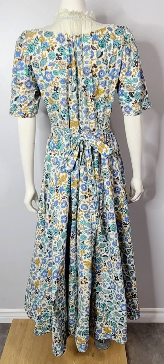 Vintage 1940s Dress, Prairie Dress, Cottage Core,… - image 9