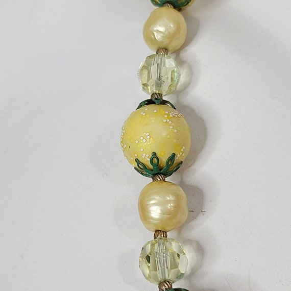 Vintage Vendome Beaded Necklace, 1950s/1960s Vend… - image 3