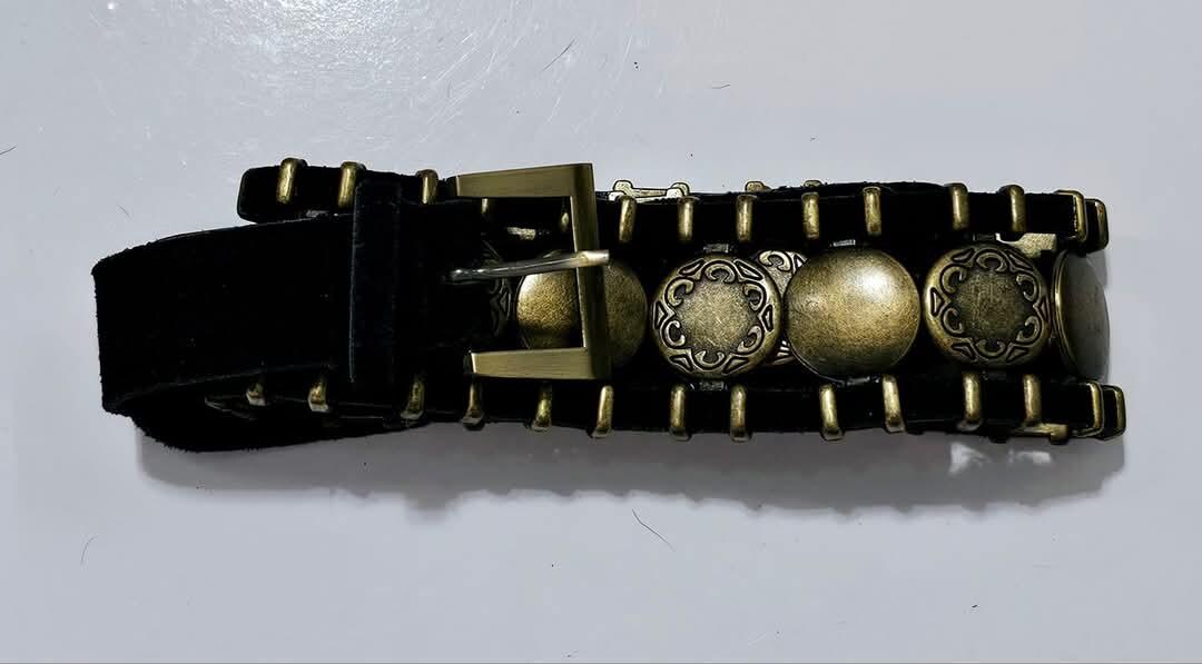 Vintage Suede Leather Cord Boho Belt il_fullxfull.6730791308_ar6m.jpg main image 3