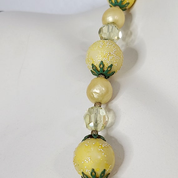 Vintage Vendome Beaded Necklace, 1950s/1960s Vend… - image 4