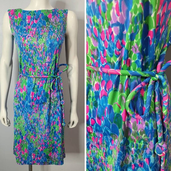 Vintage Anne Fogarty Dress, 1970s Anne Fogarty, P… - image 1