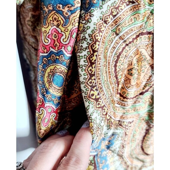 1960s Quilted Housedress - image 5