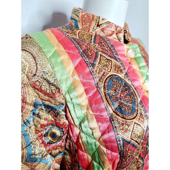 1960s Quilted Housedress - image 3