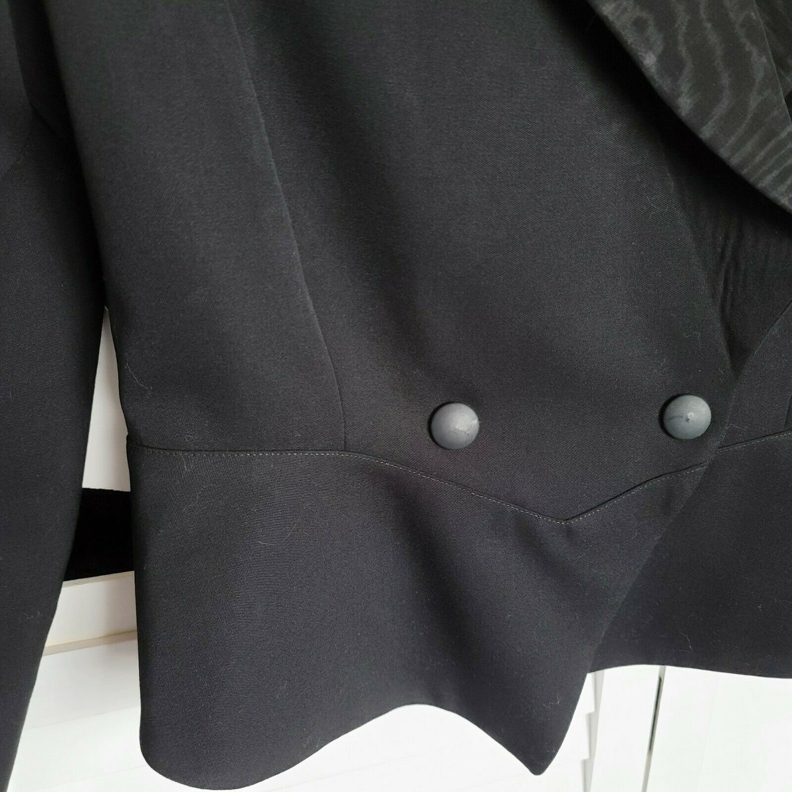 THIERRY MUGLER PARIS Vintage 80s/90s Black Suit European - Etsy