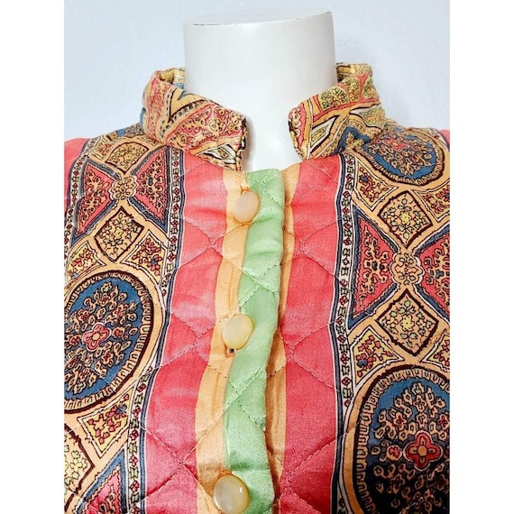 1960s Quilted Housedress - image 1