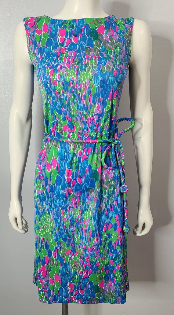 Vintage Anne Fogarty Dress, 1970s Anne Fogarty, P… - image 2