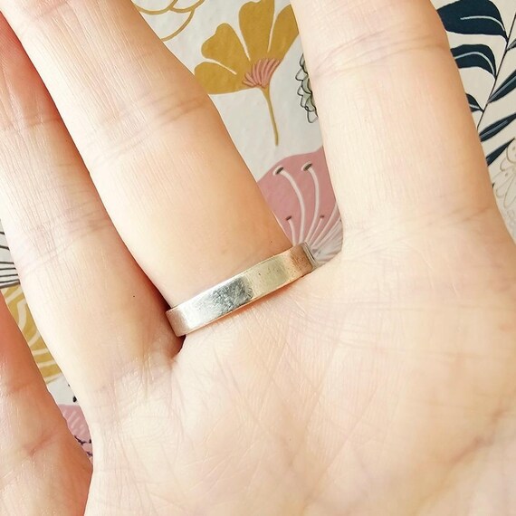 Rainbow Calsilica Sterling Silver Ring 925 View 5